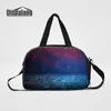 Toile Femmes Sacs De Voyage Galaxy Hommes Bagages Sac De Sport Univers Espace Week-End Sacs À Main Étudiants Sac De Nuit Pour Voyage Meduim Weekender Bags