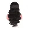 Cabelo de onda de onda corporal Perucas de cabelo humano para mulheres pré -arrancadas Remy Hair Remy Hair Hairle Natural com cabelos de bebê Preto