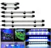 Högkvalitativ 25-55cm Remote Färgglada LED Aquarium Light Fish Tank Coral Lamp 5050 RGB Dunkersible Lights Free Shipping