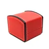 Single Grid Case Organizer Gift Slot PU Leather Watch Display Box Wrist Watch Storage Box Case