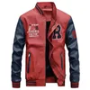 Riverdale Southside Serpents Jacket 2018ジャケット男性刺繍リバーデール野球カレッジジャケットレザーコートスリムフィット