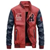 Riverdale Southside Serpents Jacket 2018 Jas Mannen Borduurwerk Riverdale Baseball College Jassen Lederen Jassen Slanke Fit