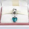 Classical Queen Painted Heart Dangle Charm Bead Big Hole Fashion Women Jewelry European Style For Pandora Bracelet Necklace PANZA006-122