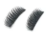 New Arrival 3 Magnetic False Eyelashes Hand-made natural long Fake Lashes 24P TC01 TC03 drop shipping