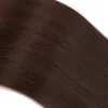 elibess har-silkyストレートヘアダブルドロー7ピースのヒトの髪の伸びがクリップのフルヘッドセット100g 120g 150g
