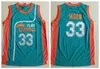 Mens Flint Tropics Semi Pro 33 Jackie Moon Basketball Jerseys 11 Monix 7 Kaffe Black 69 Downtown Funky Stuff Malone Moive Skjortor