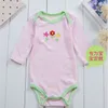 5 baby stukken lange mouwen driehoek ha kleding baby romper pak puur katoen tijdens de lente en herfst baby klim kleding goedkope groothandel