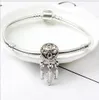 Passar Pandora Sterling Silver Armband Sacred Dream Catcher Pendant Dangle Pärlor Charms för European Snake Charm Chain Fashion DIY Smycken