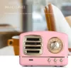 HM11 Vintage Bluetooth Trådlös högtalare Retro Heavy Bass Mini Portable Speaker för Support Micro SD TF Card Music Player