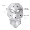 Masque Facial Photon LED PDT, 7 couleurs, soins pour la peau à domicile, thérapie de rajeunissement, élimination des rides