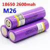 100% Oryginalny LITOKALA dla M26 18650 2600MAH 10A 2500 LI-jon Akumulator Power Bezpieczna bateria dla ECIG / Scooter