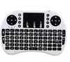 I8 Version anglaise anglaise + 2.4GHz clavier sans fil de la souris de la souris tactile de la souris de la souris pour TV Box Android Mini PC