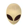 2018 Hot Full Metal 3D Alienware Alien Head Auto Logo Autocollant Vinyle Badge Autocollants De Voiture Graphique Haute Qualité Car Styling