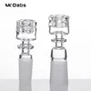 Оптовая Quartz Nail Diamond Knot Accessories Accessories 2 мм замороженные или полированные суставы 10 мм 14 мм 19 мм самца для масла бонгов.