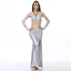 Costume de danse du ventre 2 pièces/Costume soutien-gorge jupe 2018 nouveauté vêtements de danse du ventre ensemble de Costume Oriental