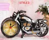 wholesale Cool Motorcycle Motorbike Design Alarm Clock Desk Clock Table Decoration Drop Shipping Creative Home Birthday Gift Free DHL