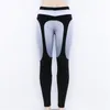 Automne Femme Femme's Couture de Yoga Pantalon Sports Leggings Haute taille Bodybuilding Exécution de la condition physique Plus Taille 2 couleurs