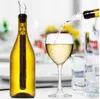 Stainless Steel Ice Wine Chiller Stick With Wine Pourer Wine Cooling Stick Cooler Beer Beverage Frozen Stick Ice Cooler Bar Tool