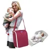 2 em 1 Bebê Recém-nascido Berço Portátil Mochila Nappy Mummy Bag Stroller Bags Multifuncional Dobrável Cribs traveloutdoor essencial