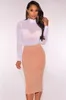 Новый прозрачный сексуальный боди женщины Rompers BodyCon комбинезон с длинным рукавом сетчатой ​​боди, прозрачный через Trutleeneck Bodysuits C2345