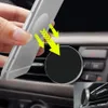 Universal Magnetic Air Mount Car Holder para iPhone X Phone Station Forte Magnetic Phone Mounts para Smartphone com Retail Box2005317