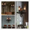 H￤ngslampor j￤rnloft stil vattenr￶r personlighet industriell dubbelhuvud v￤xt vintage ljus restaurang bar inomhus deco lampor