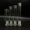 Difusor de vástago de vidrio de 14 mm -14 mm, 18 mm - 18 mm, 14 mm - 18 mm Vástago de vidrio con junta macho y hembra para bongs de vidrio, pipas de humo de agua