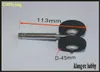 3PCS MD 113mm Tvåhjulsdämpningsfunktion Landningsutrustning för utdragbar RC-flygplan DIY-modeller Hobbyreparation RC-plan