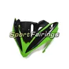 Fullständiga Fairings för Kawasaki ER-6F Ninja 650 2017 17 18 2018 Svart ABS plast Motorcykel Fairing Kits Bodywork Hulls