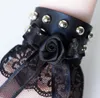 Gratis nieuwe Europese en Amerikaanse Pop Gothic Punk Retro Stijl Celebrity Dame Noble Accessoires Zwart Kant Boog Koningin Armband Fashion Classic de