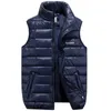 Zozowang 2018 plus size 6XL gilet invernale uomo nuovo uomo donna gilet in cotone autunno e inverno uomo sciolto colletto alla coreana