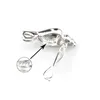 925 Sterling Silver Pick a Pearl Cage Ocean Conch Collana con ciondolo medaglione Boutique Lady Gift K983