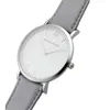 Nowe modne luksusowe zegarki dla kobiet Larsson Jennings Women Dress Brand kwarcowy zegarek skórzany pasek ze stali nierdzewnej