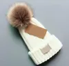 2018 Mens Designer Hats Bonnet Winter Beanie вязаная шерстяная шляпа плюс бархатная крышка черепа с толщиной маской бахромы для Men2456