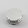 Lege zilveren aluminium potten 60ml navulbare metalen tin 2 oz cosmetische containers ambachten LX1245