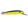 Señuelo de pesca de agua salada, pececillo de juego grande, Crankbait de lubina, 45g, 20cm, cebo láser Artificial para natación y buceo profundo