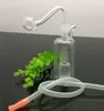 Quadrado De Vidro Mini cachimbo de água por atacado bongos Queimadores de Óleo de Tubos De Tubos De Água de Vidro Tubos De Petróleo Plataformas de fumar, Frete Grátis yjdy