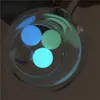 Luminous Glowing 6mm 8mm Quartz Terp Pearl Ball Insert with Red Blue Green Clear Glass Terp Top Pearls for Quartz Smoking Nail