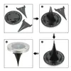 4LED Solar Lights Outdoor Ground Lights, Water-resistent Path Garden Landscape Lighting for Ward Rightway Gazon Pathway