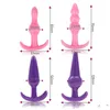 4st Set Silcione Anal Toys Butt Plugs Anal Dildo Anal Sex Toys Adult Products for Women and Men317o