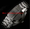 Relógio de luxo de alta qualidade novo masculino pulseira de aço inoxidável 40 mm PVD mostrador em branco relógio mecânico automático relógios masculinos