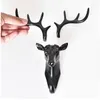 Wall Decor Hooks Antlers American Style Household Decor Hooks Multi-purpose Wall Coat Keys Bags Clothes Hook GA86