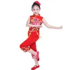 Songyuexia Chinês Folk Dance Traje Children Han Étnico Nacional Dança Roupas Crianças Meninas Clássica