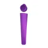 6 couleurs Silicone Ice Pop Moule Popsicles Moule avec Couvercle DIY Ice Cream Makers Push Up Ice Cream Jelly Lolly Pop Pour Popsicle