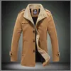 New woolen coat mens clothing long section youth Nizi jacket winter blusa masculina inverno abrigos hombre invierno hombre