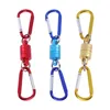 Stainless Steel Carp Fishing Swivels Snap Magnet Buckle Fly Fishing Magnetic Net Quick Release Lanyard Clip Land Connector Pesca