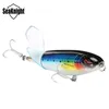 Brand Whopper Plopper Fishing Lure 13g-90mm 39-130mm Flytande Topwater Simning Popper Rotating Tail Bait Monster Crankbait