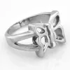 Fanssteel STAINLESS STEEL MENS women JEWELRY butterfly insect ring fashion ring GIFT FOR BROTHERS sisters FSR08W659519521
