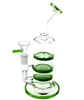 Bongo de vidro equipamentos de petróleo Favo De Mel / tornado perc tubos de água grande joint dab rigs bongs frete grátis