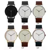 Nya mode Nya mäns Simple Style Herr Women Quartz Stock Watch Reloj Hombre Fashion Men armbandsur Relogio Masculino Casual267w